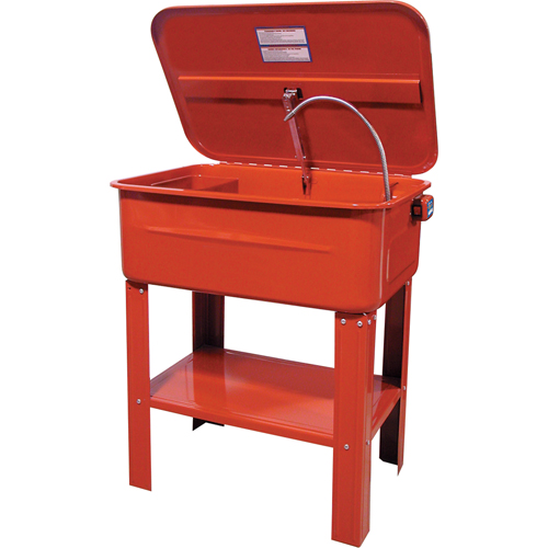 Bassins de nettoyage autorecyclants, Acier, 20 gal. Chandler Sales
