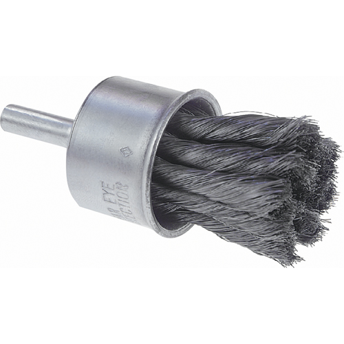 Brosses mont&eacute;es &agrave; fils nou&eacute;s, 1" dia., dia. Des fils 0,006", Tige 1/4" Chandler Sales