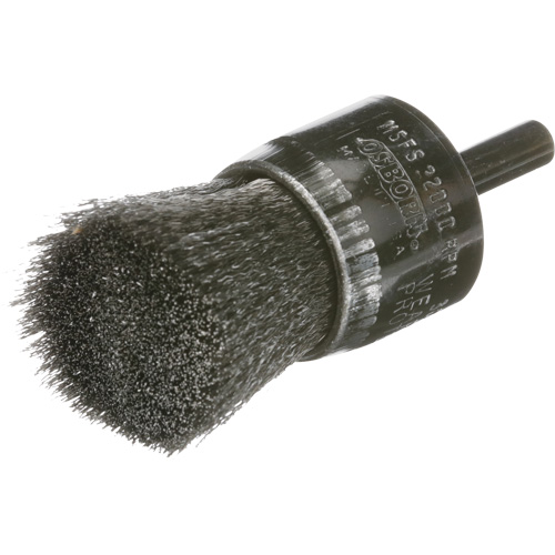 Brosse mont&eacute;e &agrave; fils ondul&eacute;s, 1", Fils 0.005 Chandler Sales