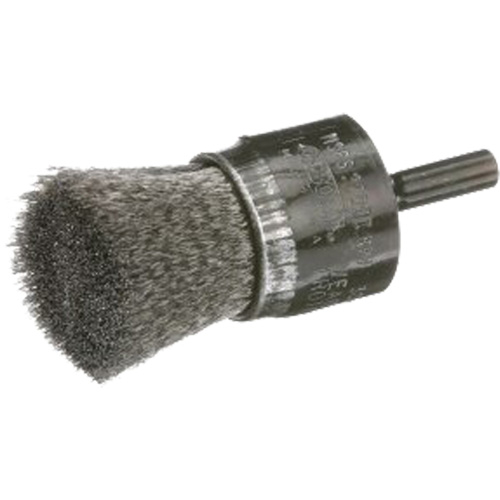 Brosse mont&eacute;e &agrave; fils ondul&eacute;s, 1", Fils 0,006" Chandler Sales