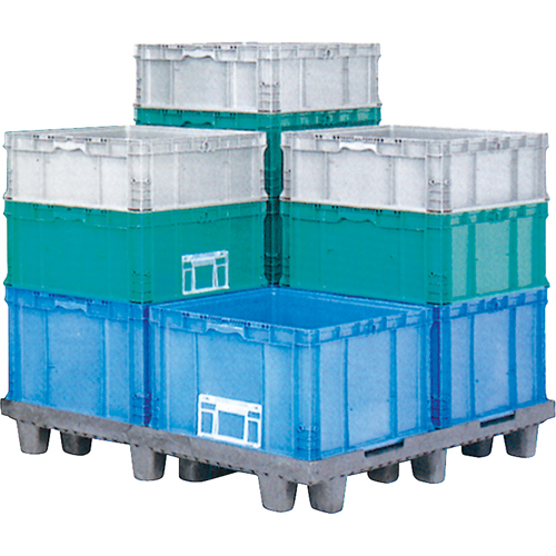 StakPak Plus 4845 System Containers, 15" W x 24" D x 14.5" H, Royal Blue Chandler Sales