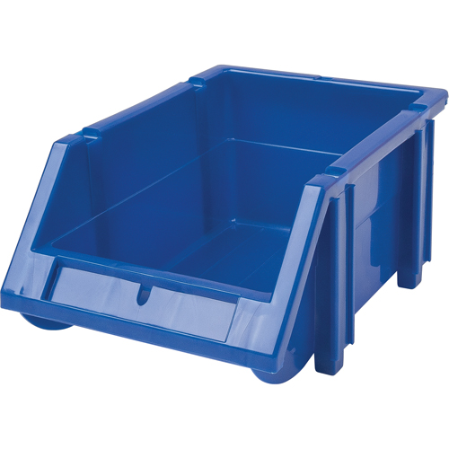Bac empilable & &agrave; suspendre, 4-13/16" la, 3-3/16" h x 7-1/8" p, Bleu Chandler Sales