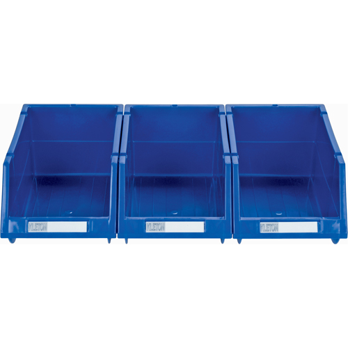 Bac empilable & &agrave; suspendre, 4-13/16" la, 3-3/16" h x 7-1/8" p, Bleu Chandler Sales