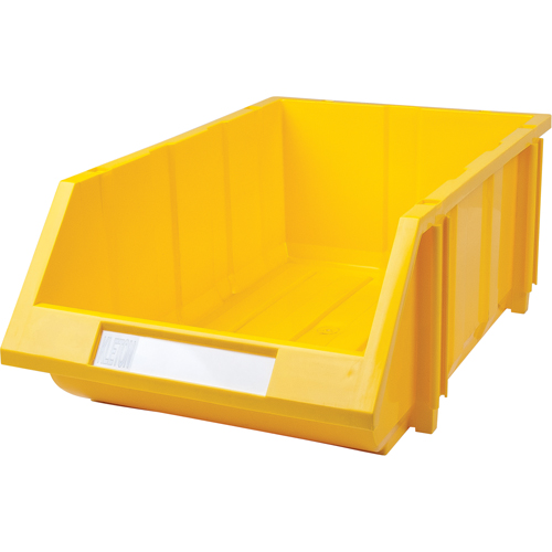 Stack & Hang Bin, 11-13/16" W x 7" H x 17-11/16" D, Yellow Chandler Sales