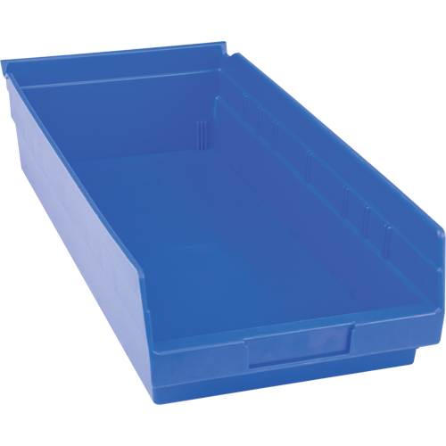 Bacs pour tablette en plastique, 8-3/8" la x 4" H x 17-7/8" p, Bleu, Capacit&eacute; 20 lb Chandler Sales