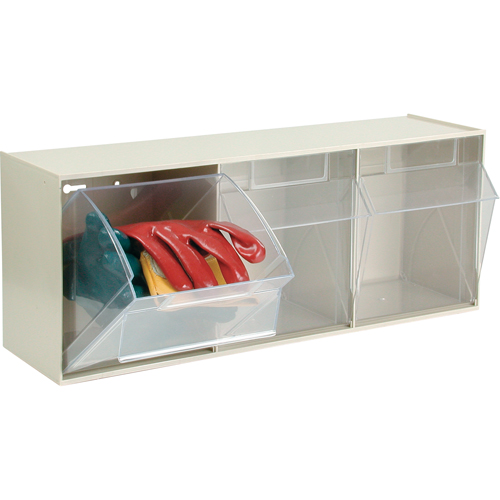 Syst&egrave;me de casiers modulaires Tip-Out, 23-5/8" la x 7-3/4" p x 9 1/2" h, 3 tiroirs Chandler Sales