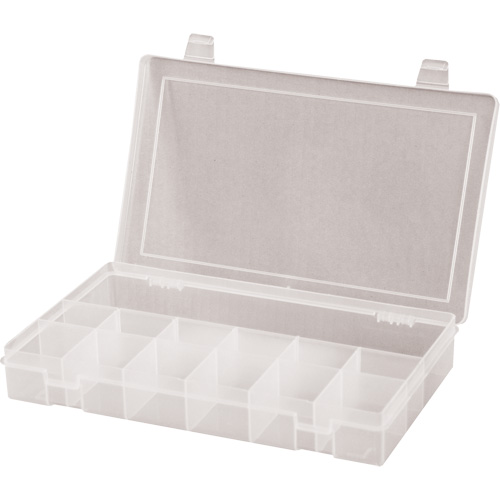 Compact Compartment Cases, 6.75" W x 11" D x 1.75" H, 13 Compartments Chandler Sales