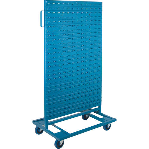 Supports mobiles pour contenants - &agrave; deux c&ocirc;t&eacute;s, 0 bacs, 36" la x 24" p x 67-1/2" h Chandler Sales