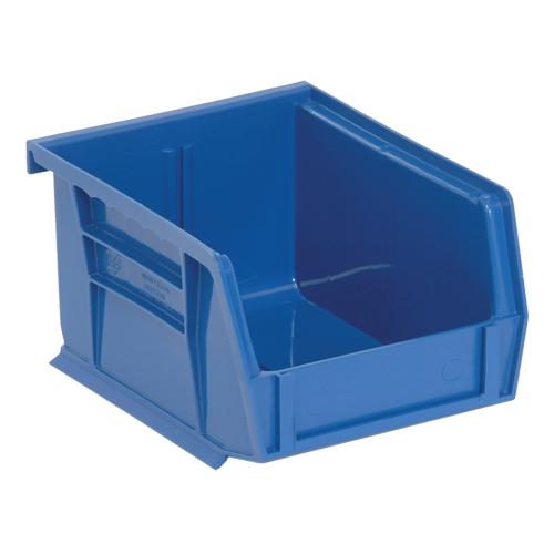 Ultra Stack & Hang Bin, 4-1/8" W x 3" H x 5-3/8" D, Blue Chandler Sales