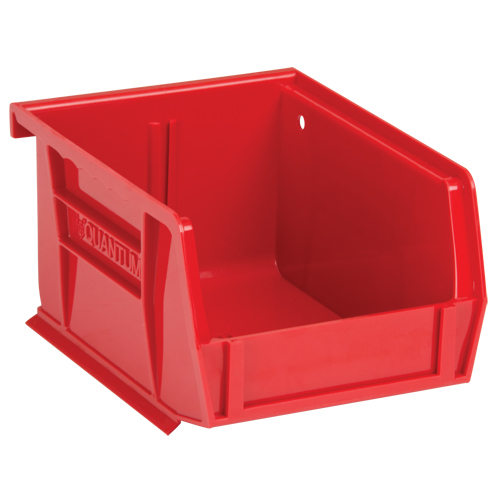 Ultra Stack & Hang Bin, 4-1/8" W x 3" H x 5-3/8" D, Red Chandler Sales