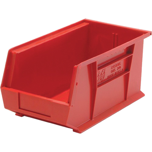 Ultra Stack & Hang Bin, 8-1/4" W x 7" H x 14-3/4" D, Red Chandler Sales