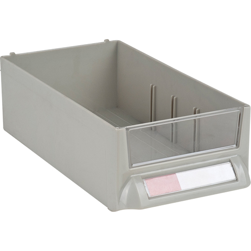 Tiroir de rechange pour armoires de pi&egrave;ces KPC-400, Plastique, 4-11/16" la x 8-5/8 p, 2-7/10" h, Gris Chandler Sales