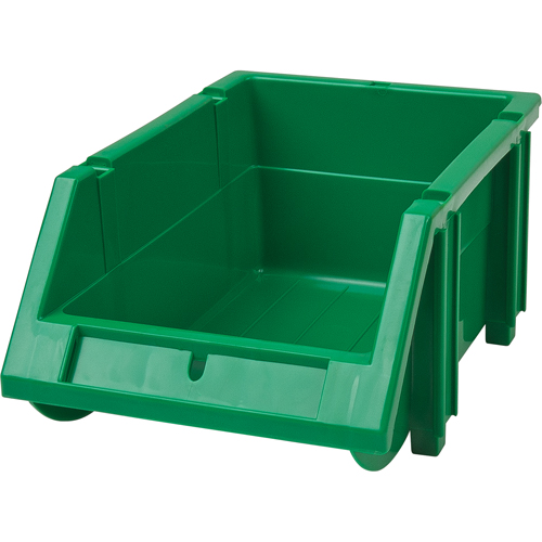 Stack & Hang Bin, 4-13/16" W x 3-3/16" H x 7-1/8" D, Green Chandler Sales