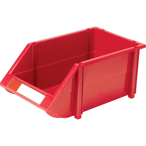 Bac empilable & &agrave; suspendre, 8-3/16" la, 6-3/16" h x 14" p, Rouge Chandler Sales