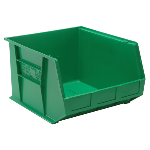 Bacs ultra empilable & suspendable, 16-1/2" la, 11" h x 18" p, Vert Chandler Sales