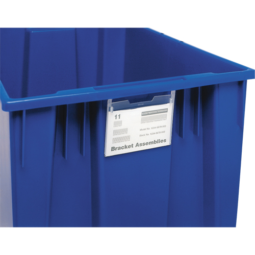 Label Holder for Stack & Nest Tote Chandler Sales
