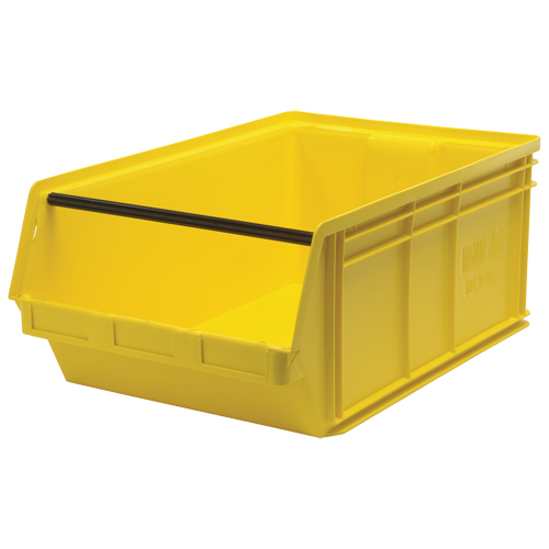 Giant Stacking Containers, 18.375" W x 29" D x 11.875" H, Yellow Chandler Sales