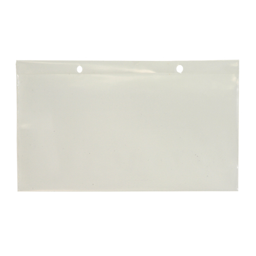 Support clair pour &eacute;tiquette, &agrave; pression, 5" lo x 8" la Chandler Sales