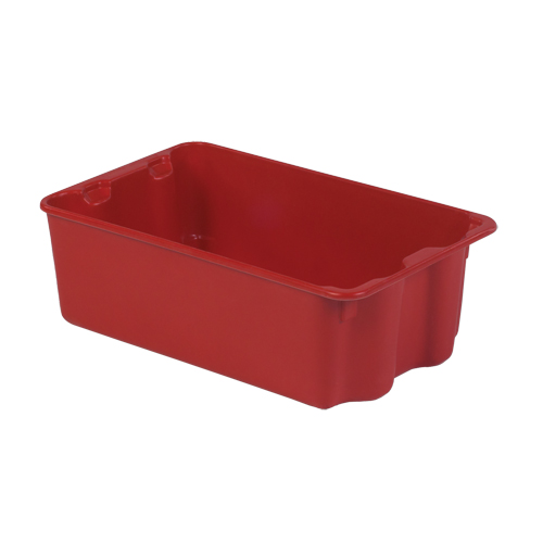 Contenants Stack-N-Nest Polylewton, 7,9" x 24" x 14,1", Rouge Chandler Sales