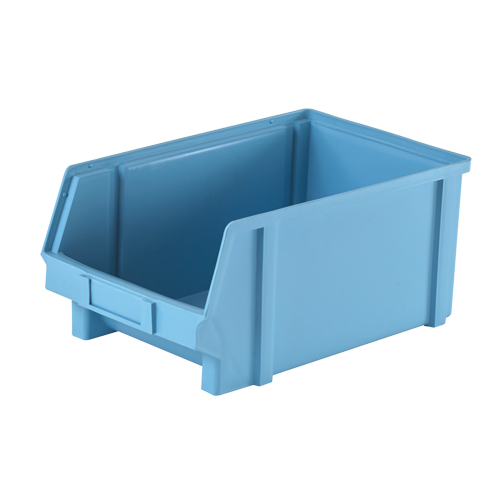 Bac &agrave; pi&egrave;ces Plastibox, 8-1/10" la, 6" h x 12-4/5" p, Bleu Chandler Sales