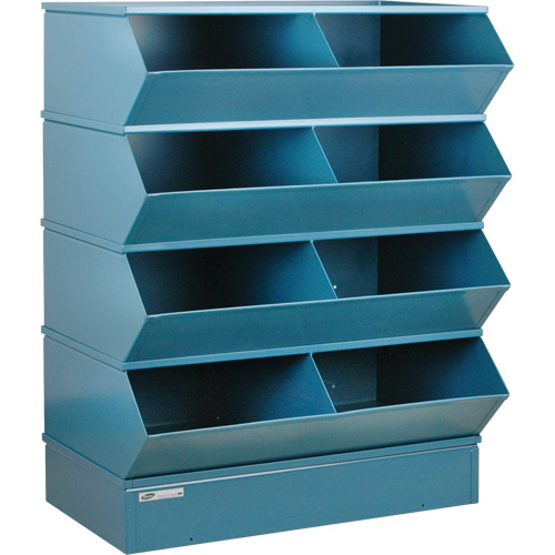 Syst&egrave;mes sectionnels &agrave; assembler, Cap. 5000 lb, 37" la x 24" p x 44" h, Bleu Chandler Sales