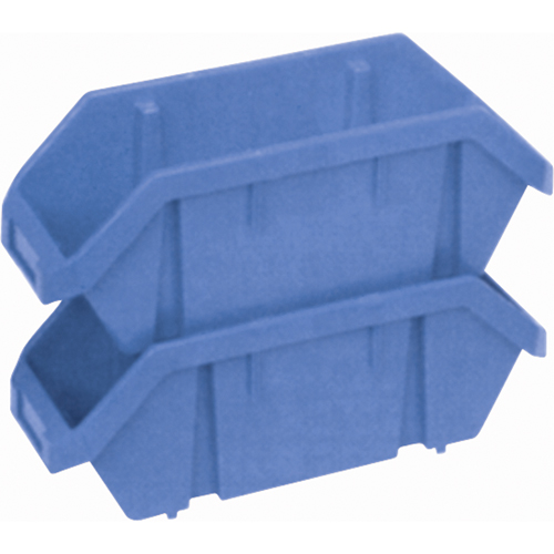 Boîtes &agrave; ramassage rapide "Quick Pick", 5" x 8,375" x 12,5", Bleu Chandler Sales