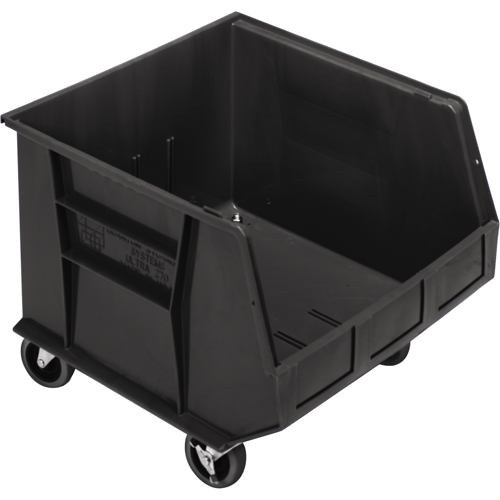 Bac mobile, 14" ha x 16-1/2" la x 18" p, Capacit&eacute; de 75 lb, Noir Chandler Sales