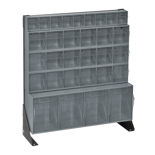 Tip-Out Bins Stand, 23-5/8" W x 8" D x 28" H, 31 Drawers Chandler Sales