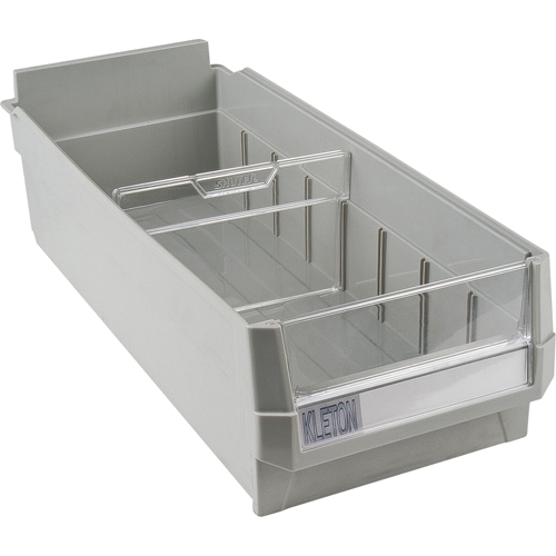 Replacement Drawer for KPC-HD Heavy-Duty Parts Cabinets, Plastic, 6-1/2" W x 14-4/5" D x 4" H, Grey Chandler Sales