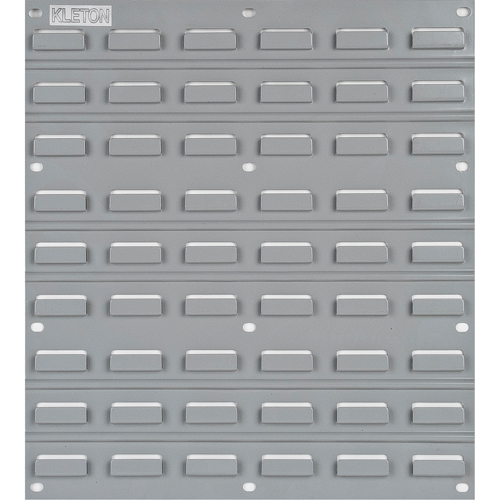 Panneau perfor&eacute; en m&eacute;tal pour bacs, 16 bacs, 18" la x 1/8" p x 19" h Chandler Sales