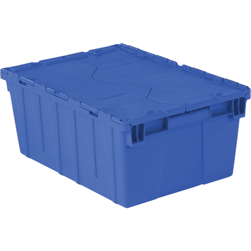 Contenants de distribution Flipak en plastique poly&eacute;thyl&egrave;ne (PE), 21,9" x 15,2" x 9,3", Bleu Chandler Sales