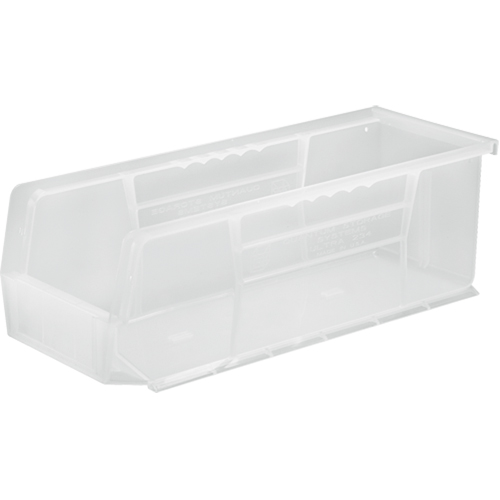 Clear-View Ultra Stack & Hang Bin, 5-1/2" W x 5" H x 14-3/4" D, Clear Chandler Sales