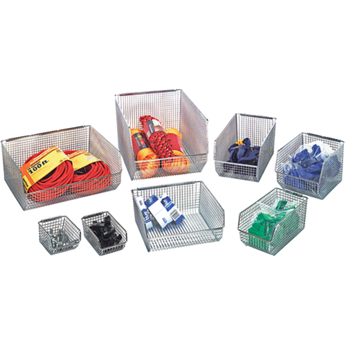 Bacs en fil m&eacute;tallique empilables et suspendables Chandler Sales