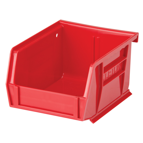Stack & Hang Bin, 4-1/8" W x 3" H x 5-3/8" D, Red Chandler Sales