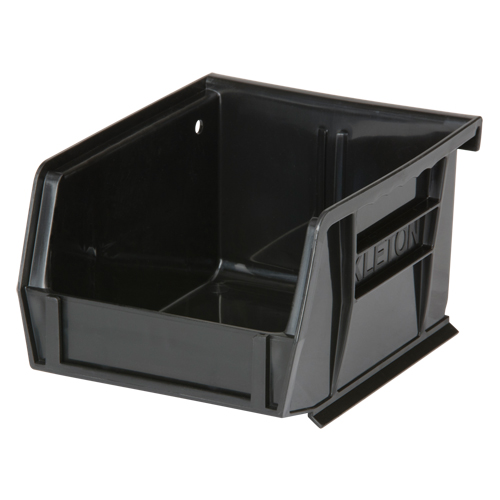 Stack & Hang Bin, 4-1/8" W x 3" H x 5-3/8" D, Black Chandler Sales