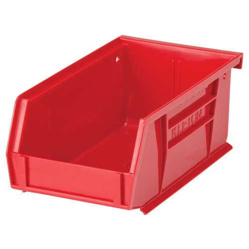 Stack & Hang Bin, 4-1/8" W x 3" H x 7-3/8" D, Red Chandler Sales