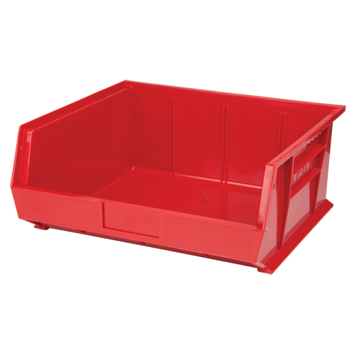 Bac empilable & &agrave; suspendre, 16-1/2" la, 7" h x 14-3/4" p, Rouge Chandler Sales