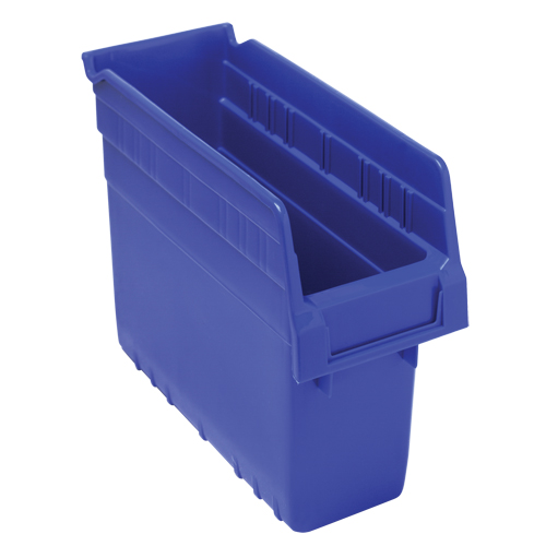 Bacs pour &eacute;tag&egrave;re Store-Max, 4-3/8" la x 8" H x 11-5/8" p, Bleu, Capacit&eacute; 44 lb Chandler Sales