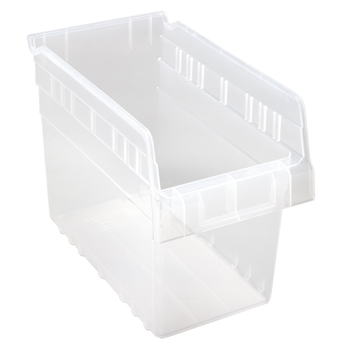Bacs pour &eacute;tag&egrave;re Store-Max, 6-5/8" la x 8" H x 11-5/8" p, Transparent, Capacit&eacute; 44 lb Chandler Sales
