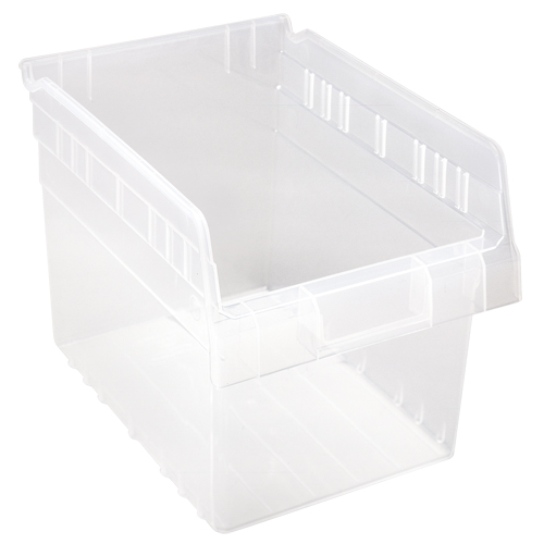 Bacs pour &eacute;tag&egrave;re Store-Max, 8-3/8" la x 8" H x 11-5/8" p, Transparent, Capacit&eacute; 44 lb Chandler Sales