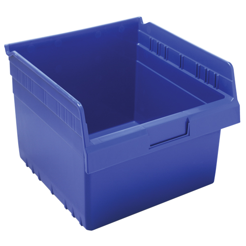 Bacs pour &eacute;tag&egrave;re Store-Max, 11-1/8" la x 8" H x 11-5/8" p, Bleu, Capacit&eacute; 44 lb Chandler Sales