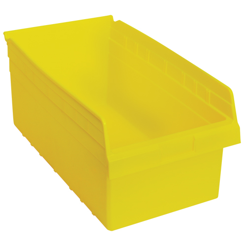 Bacs pour &eacute;tag&egrave;re Store-Max, 11-1/8" la x 8" H x 17-7/8" p, Jaune, Capacit&eacute; 56 lb Chandler Sales