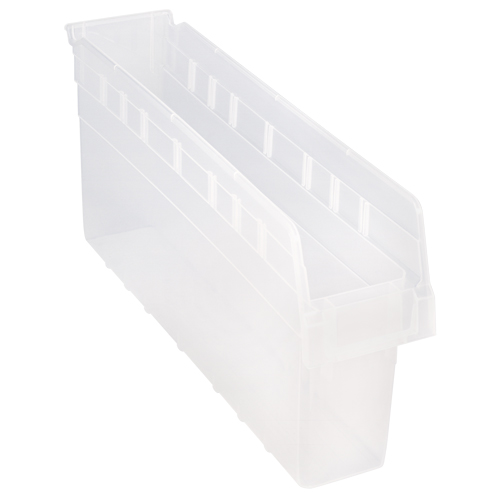 Bacs pour &eacute;tag&egrave;re Store-Max, 4-3/8" la x 8" H x 23-5/8" p, Transparent, Capacit&eacute; 68 lb Chandler Sales