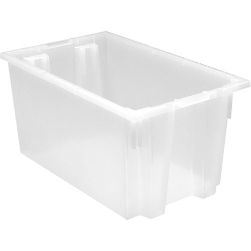 Contenant robuste Stack & Nest, 12" x 15,5" x 23,5", Transparent Chandler Sales