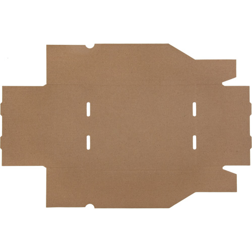 Boîtes profondes en carton ondul&eacute;, 8-3/4" la x 11-1/4" p x 4-1/2" h, Beige Chandler Sales