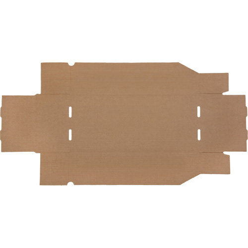 Deep Corrugated Parts Bins, 7-3/4" W x 17-1/4" D x 4-1/2" H, Beige Chandler Sales