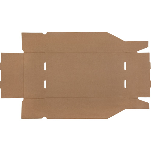 Deep Corrugated Parts Bins, 9-3/4" W x 17-1/4" D x 4-1/2" H, Beige Chandler Sales