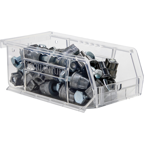 Bacs tr&egrave;s transparents Ultra, 4-1/8" la, 3" h x 7-3/8" p, Transparent Chandler Sales