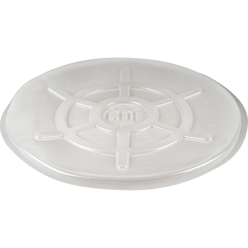 Protective Drum Lids, Closed Top, Fits: 55 US gal (45 imp. gal.), Clear Chandler Sales
