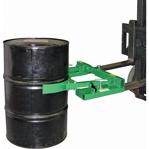 Gravity-Actuated Mechanical Auto-Grip Drum Lift, For 30 - 85 US Gal. (25 - 70 Imperial Gal.) Chandler Sales